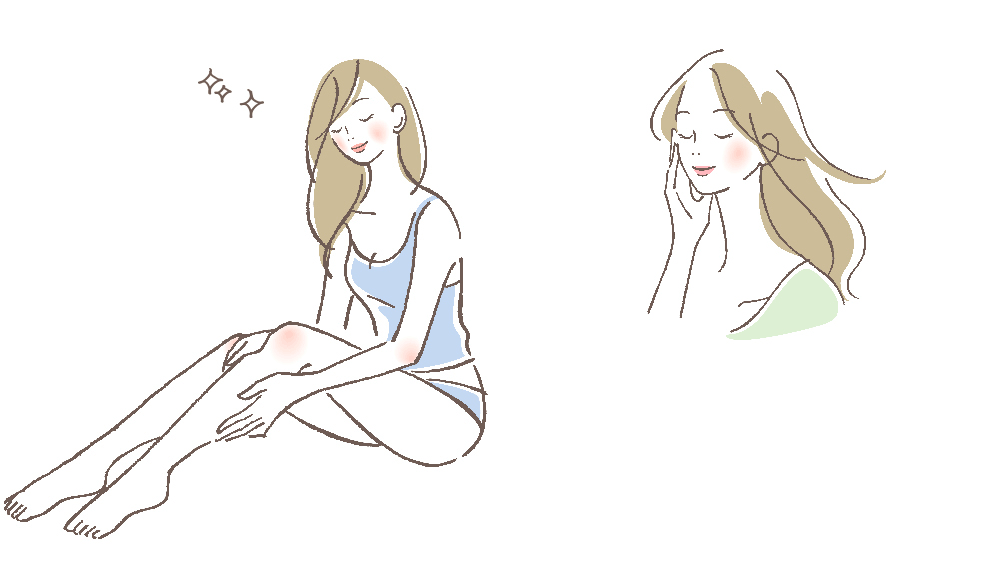 脇の手入れ・キレイな脇の女性